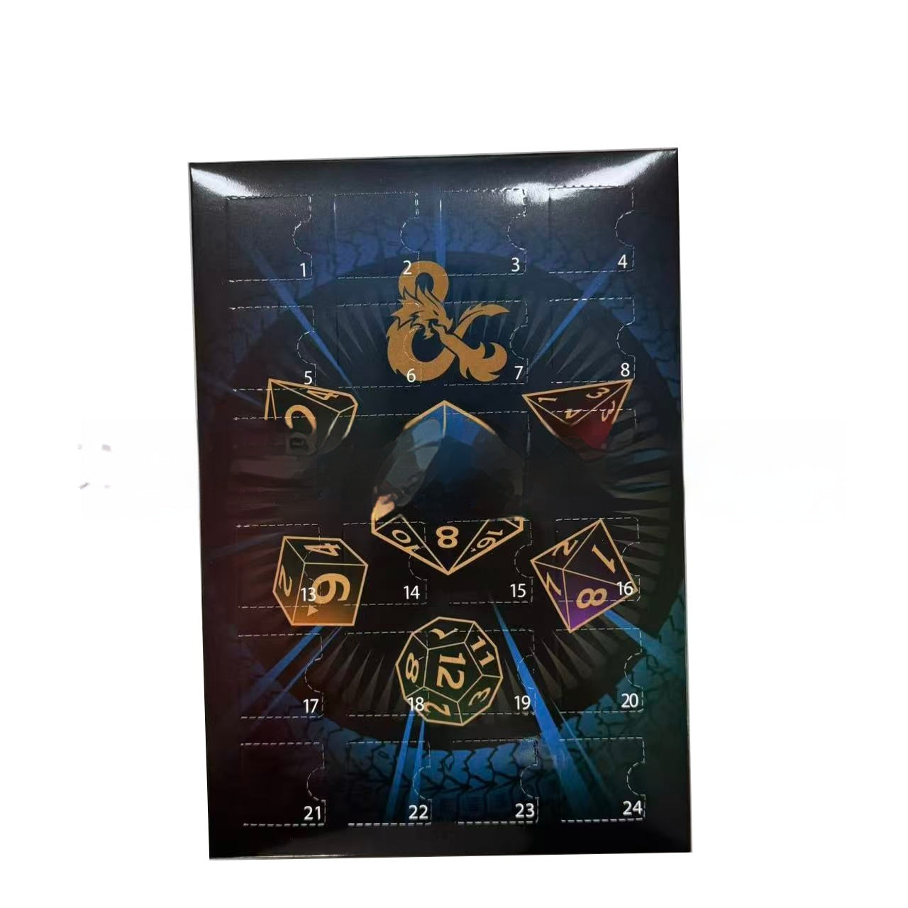 Dungeons & Dragons Dice Christmas 24-Day Countdown Calendar Blind Box