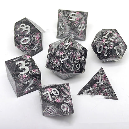 Luminous Resin Dice DND Board Game
