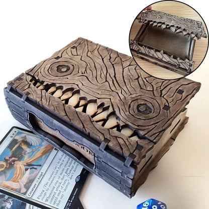 Devil Book Board Game Dice Storage Box Novelty Decoration Toys