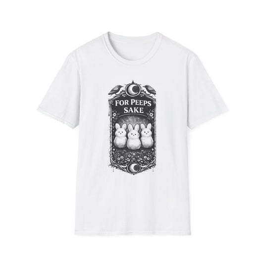 T‑Shirt — "For Peeps' Sake" Easter Bunny Peeps Graphic Tee