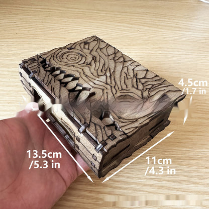 Devil Book Board Game Dice Storage Box Novelty Decoration Toys