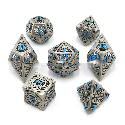 Metal Polyhedron Hollow Dice