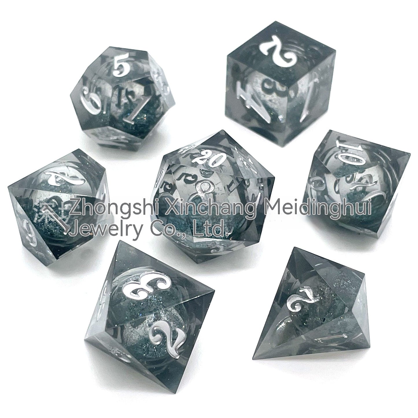 Liquid Core Fluid Resin Dice