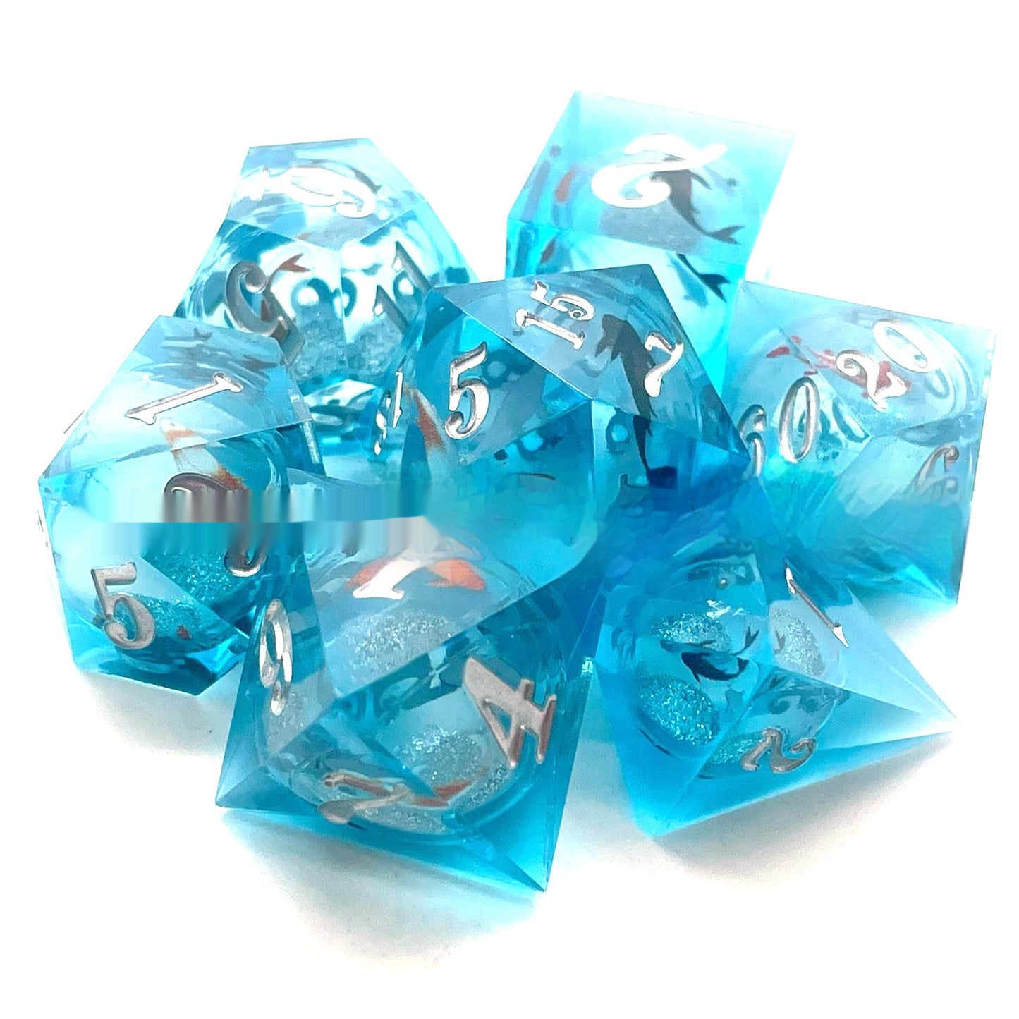 Liquid Core Fluid Resin Dice