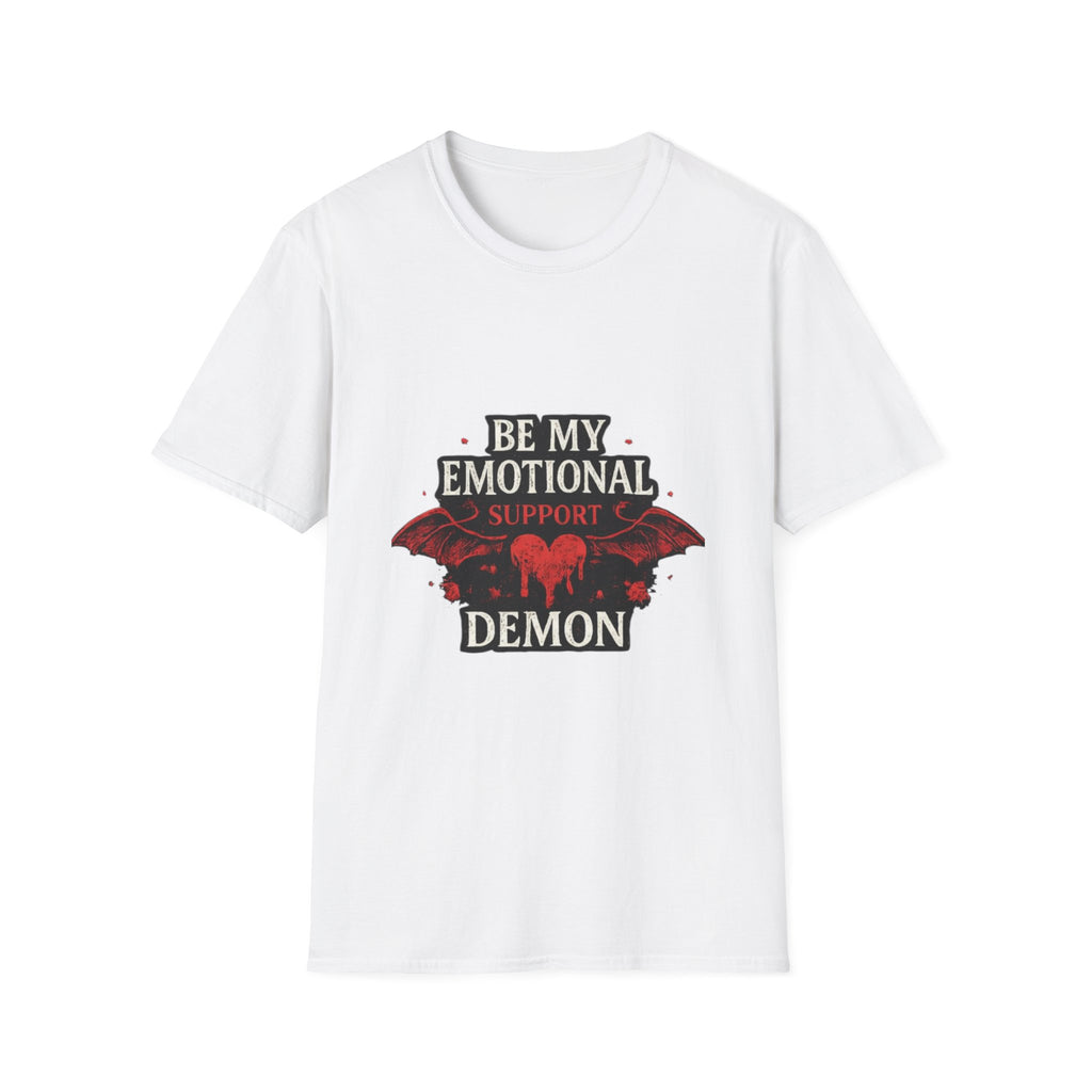 Be My Emotional Support Demon T-Shirt — Goth Valentine Heart Tee