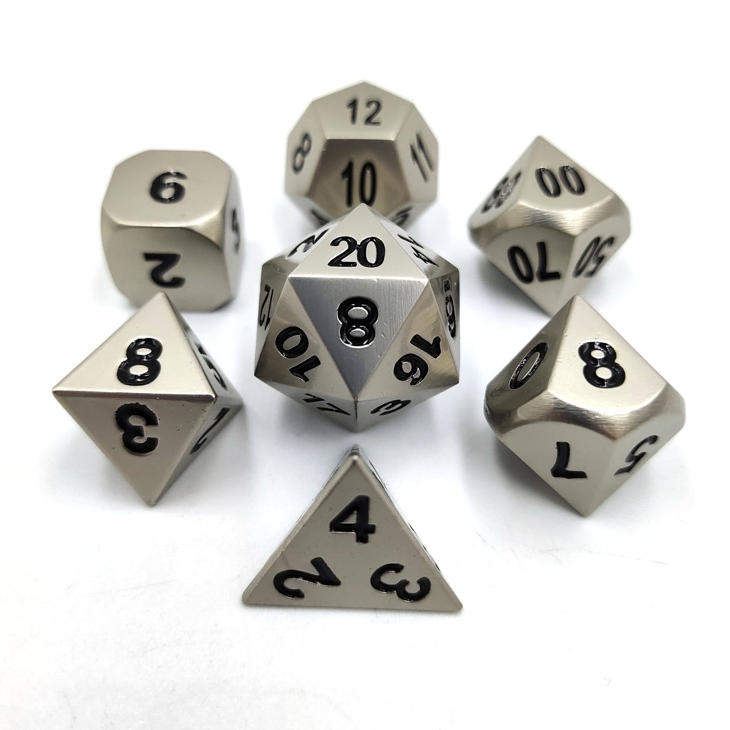 Golden Classic Old Retro Style Metal Dice