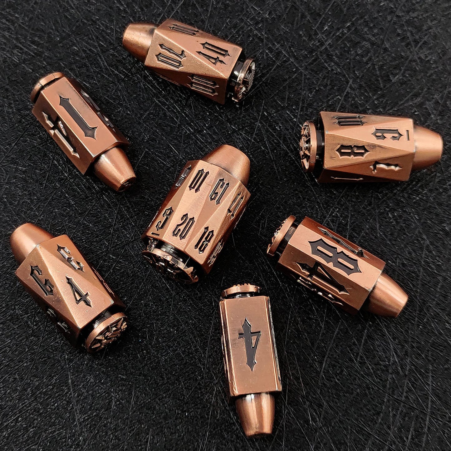 Bullet Metal Dice Suit Multi-sided