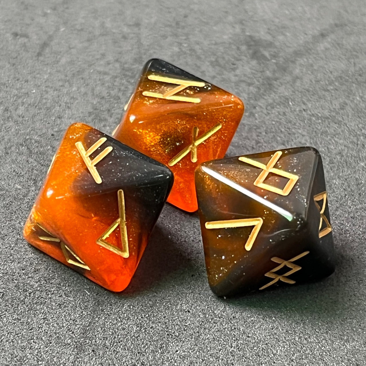 Eight-Sided Dream Starry Sky Rune Constellation Dice