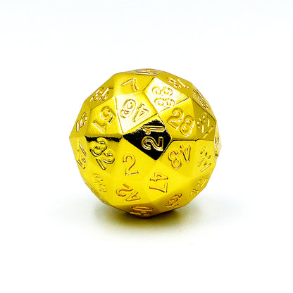 Solid ball metal polyhedron d30d60d100 hundred face dice