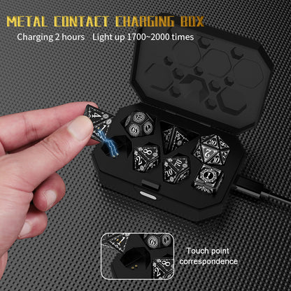 LED Luminous DND Dice Breathing Light