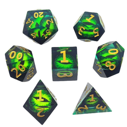 Fashionable New Resin Longan Dice