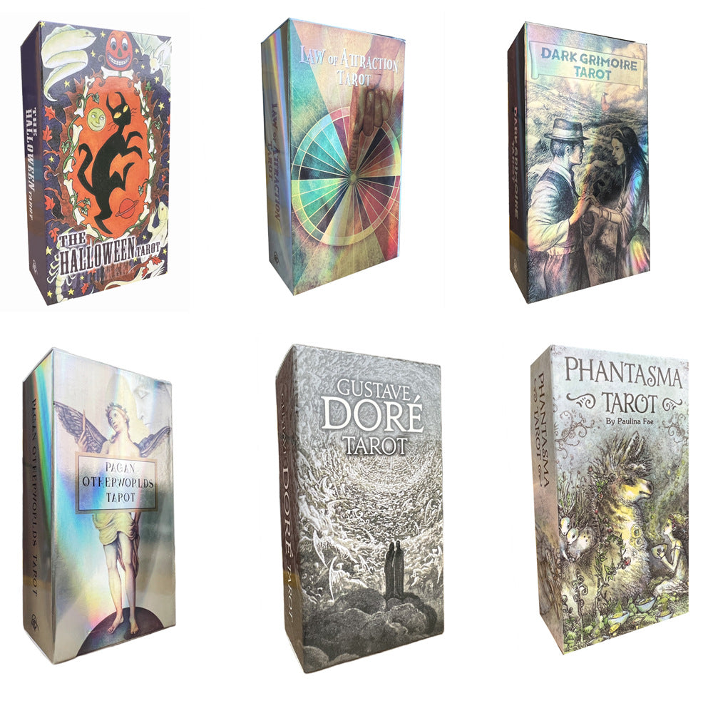 English Must Tarot Cards Contain Paper Manual