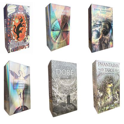 English Must Tarot Cards Contain Paper Manual