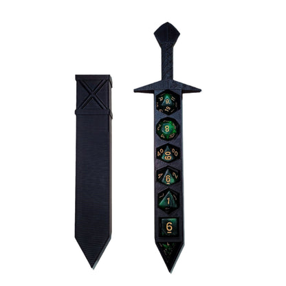 Sword-shaped Dice Storage Fantastic